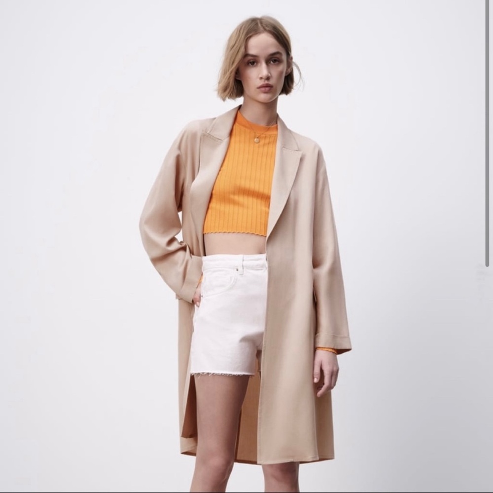 Zara Flowy Trench
